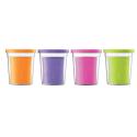 Masa plastyczna ciastolina Creativ 4x114g 4 kolory neonowe Maped