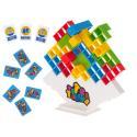 Gra zręcznościowa montessori gra logiczna układanka balansująca klocki tetris