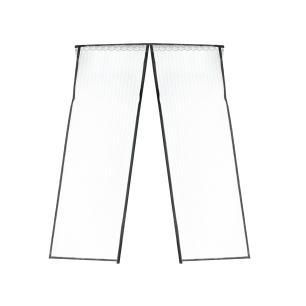 Moskitiera siatka magnetyczna na drzwi 100x210cm CZARNA