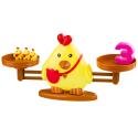 Gra Nauka Liczenia - Równoważnia Waga Szalkowa Kurczak - Chick Balance