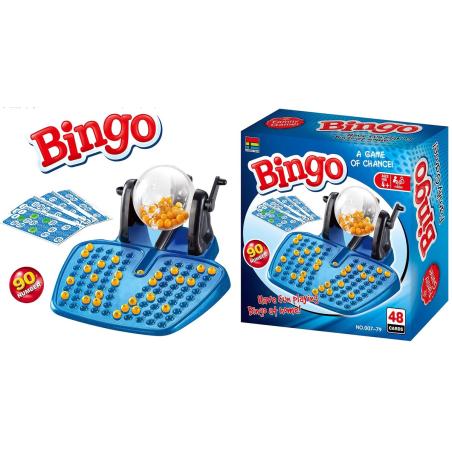 Gra Rodzinna, Towarzyska BINGO Loteria, Maszyna Losująca + Karty