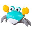 Uciekający Pełzający Krab, Interaktywna Zabawka, Świeci, Gra melodie Robot NIEBIESKI