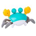 Uciekający Pełzający Krab, Interaktywna Zabawka, Świeci, Gra melodie Robot NIEBIESKI