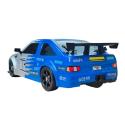 DUŻY Samochód Do Driftu Auto RC Drift 1:16 2,4 GHz PARA DYM Srebrna Toyota 4WD LED