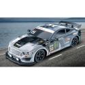 DUŻY Samochód Do Driftu Auto RC Drift 1:16 2,4 GHz PARA DYM Grafitowy Mustang 4WD LED