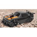 DUŻY Samochód Do Driftu Auto RC Drift 1:16 2,4 GHz PARA DYM Czarny Dodge 4WD LED