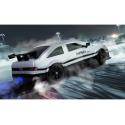 DUŻY Samochód Do Driftu Auto RC Drift 1:16 2,4 GHz PARA DYM Biała Toyota 4WD LED