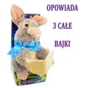 Królik Interaktywny Opowiadający 3 Bajki Bajeczka Opowiadacz