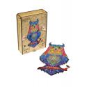 EKOLOGICZNE DREWNIANE PUZZLE MAGICZNA SOWA 148 ELEMENTÓW