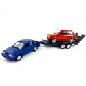 WELLY POLONEZ CARO FIAT 126P LAWETA SAMOCHODY 1:34-1:39