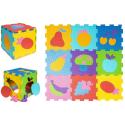 Mata Piankowa Puzzle Piankowe Owoce Kolorowe