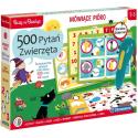 Mówiące pióro 500 pytań zwierzęta Clementoni  G3