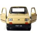 WELLY MALUCH FIAT 126P 1:34 SAMOCHÓD KOLEKCJONERSKI beż