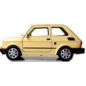 WELLY MALUCH FIAT 126P 1:34 SAMOCHÓD KOLEKCJONERSKI beż