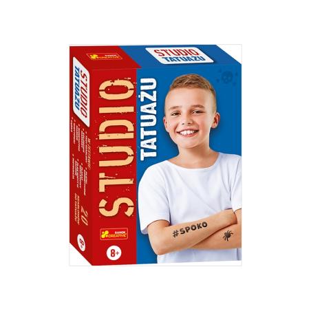 Studio Tatuażu 20 szablonów akcesoria dla chłopca