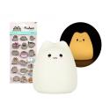 Lampka  Śliczny mały Kotek naklejki Pusheen