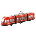 Jeżdżący Pociąg Tramwaj Metro Światło Dźwięk Czerwony