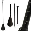 Wiosło do deski SUP regulowane składane 2 częściowe 170-210 cm