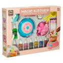 Klej żel kryształowy 3D crystal glue magiczna kuchnia szablony kreatywny zestaw 62 elementy niebieski
