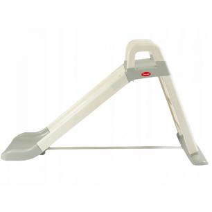 Zjeżdżalnia ogrodowa 140 cm beżowo-szara  G2