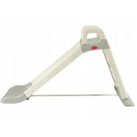 Zjeżdżalnia ogrodowa 140 cm beżowo-szara  G2