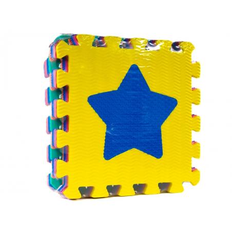 Mata piankowa sensoryczna różne struktury puzzle piankowe