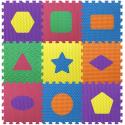 Mata piankowa sensoryczna różne struktury puzzle piankowe