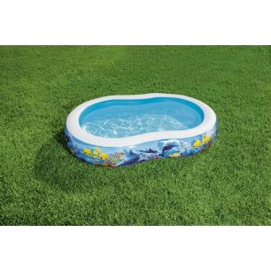 Basen dmuchany rodzinny rybki Bestway 54118  G2
