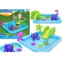 Basen dmuchany Aquapark Akwarium 239 x 206 x 86 cm  G2