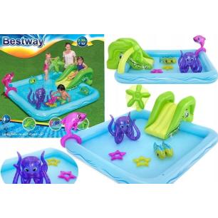 Basen dmuchany Aquapark Akwarium 239 x 206 x 86 cm  G2