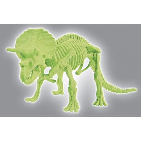 SKAMIENIAŁOŚCI TRICERATOPS NAUKOWA ZABAWA  G2