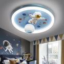 Lampa LED sufitowa plafon do pokoju dziecięcego ściemniana LUMELA + pilot astronauta