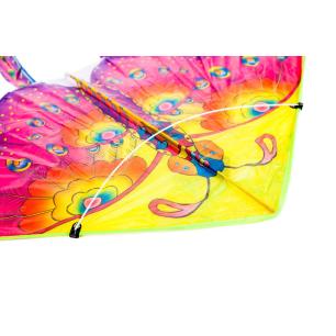 Latawiec duży 90cm motyl fioletowy