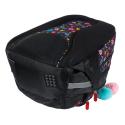 Plecak szkolny 4-komorowy Stitch Black Aloha St.Majewski  G2