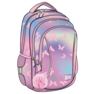 Plecak Szkolny 3-Komorowy Pink Butterflies St.Right  G2