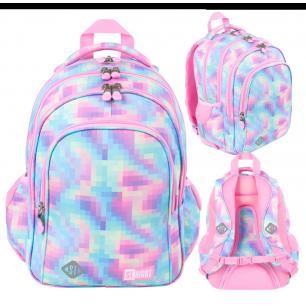 Plecak  4-Komorowy Pastel Pixels Pixele St.Right  G2