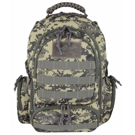 Plecak Szkolny 4-Komorowy Military Grey Digital Camo  G2