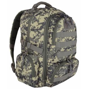 Plecak Szkolny 4-Komorowy Military Grey Digital Camo  G2