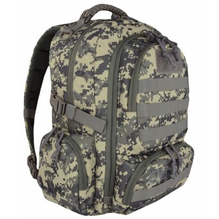 Plecak Szkolny 4-Komorowy Military Grey Digital Camo  G2