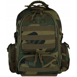 Plecak Szkolny 4-Komorowy Military Woodland Moro Camo G2