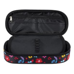 Piórnik Saszetka z Klapką Stitch Black Aloha  G2