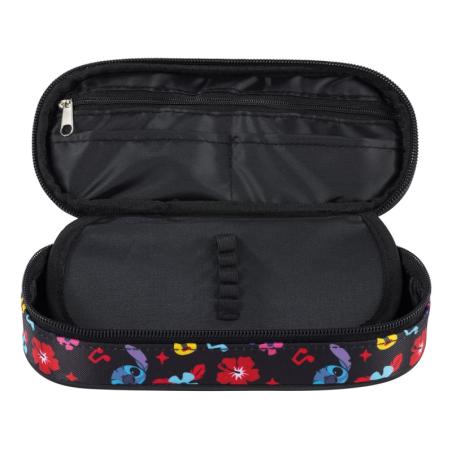 Piórnik Saszetka z Klapką Stitch Black Aloha  G2