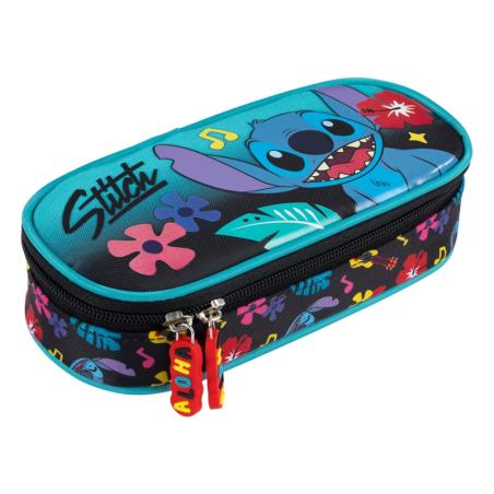 Piórnik Saszetka z Klapką Stitch Mint Aloha  G2