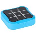 Kółko krzyżyk gra elektroniczna logiczna tic tac toe konsola przenośna niebieska