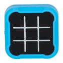 Kółko krzyżyk gra elektroniczna logiczna tic tac toe konsola przenośna niebieska