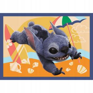 Puzzle 4w1 Lilo & Stitch Wakacje na Hawajach G2
