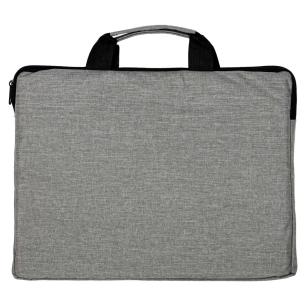 Torba na laptopa 15,6 cali etui pokrowiec teczka damska męska szara