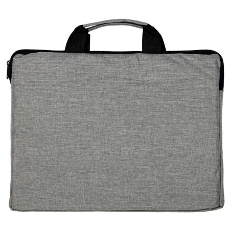 Torba na laptopa 15,6 cali etui pokrowiec teczka damska męska szara
