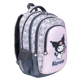 Plecak szkolny 4-komorowy Kuromi Pink St.Majewski G2