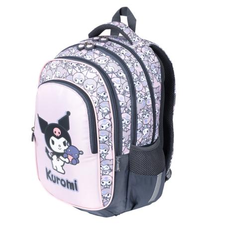 Plecak szkolny 4-komorowy Kuromi Pink St.Majewski G2